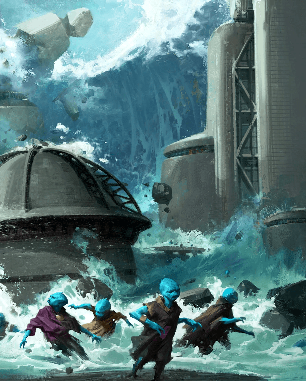 "Vengeful Waves" - Myths & Fables