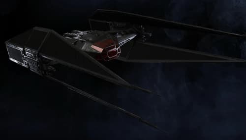 Kylo Ren's TIE Silencer