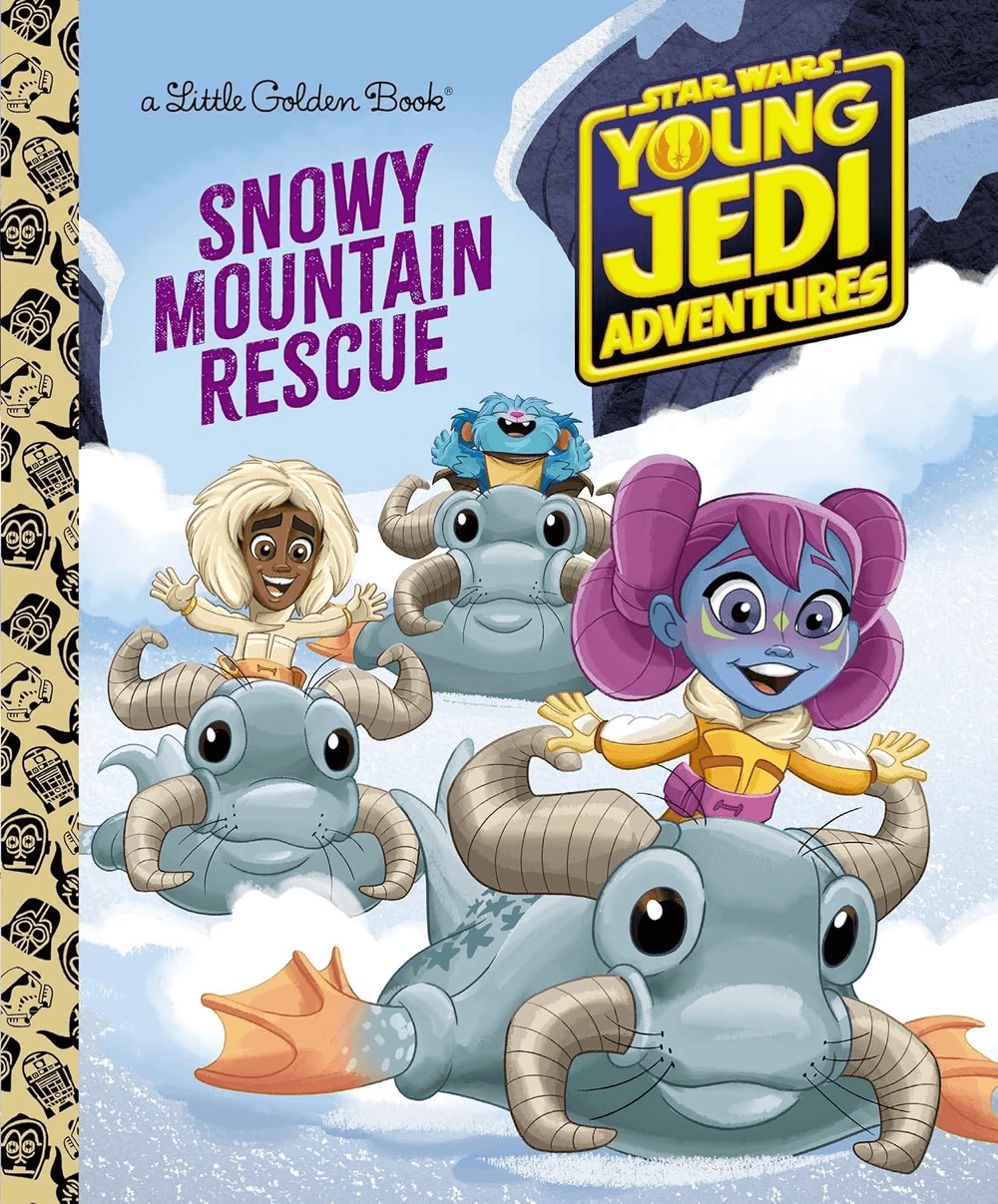 Young Jedi Adventures: Snowy Mountain Rescue — Little Golden Book
