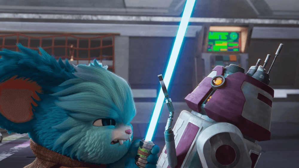 Les Aventures des Petits Jedi S02E10 — "L'Aklyrr bleu"