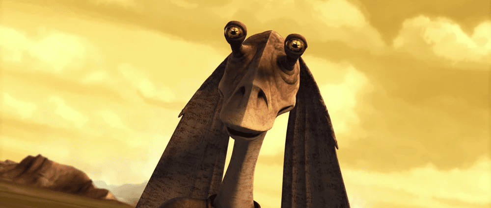 The Clone Wars S01E12 — "Le Général Gungan"