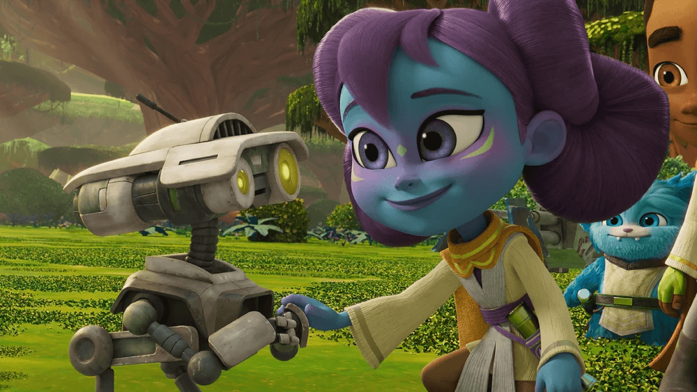 Les Aventures des Petits Jedi S02E22 — "Le chasseur de primes et la voleuse"