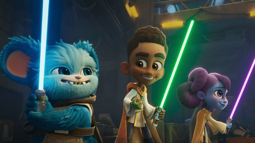 Les Aventures des Petits Jedi S03E01 — "Livraison sur Batuu"