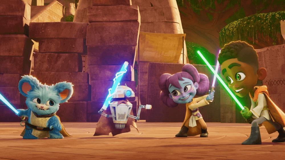 Les Aventures des Petits Jedi S01E07 — "À la recherche du Kibbin"