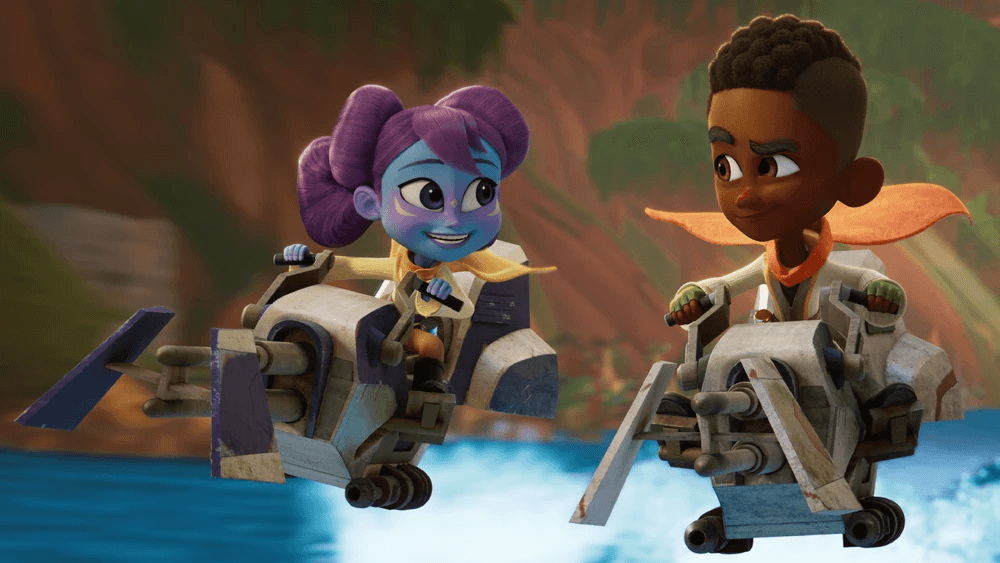 Les Aventures des Petits Jedi S01E03 — "Le géant de ferraille"