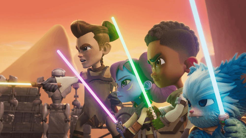 Les Aventures des Petits Jedi S02E06 — "Sauvetage musical"