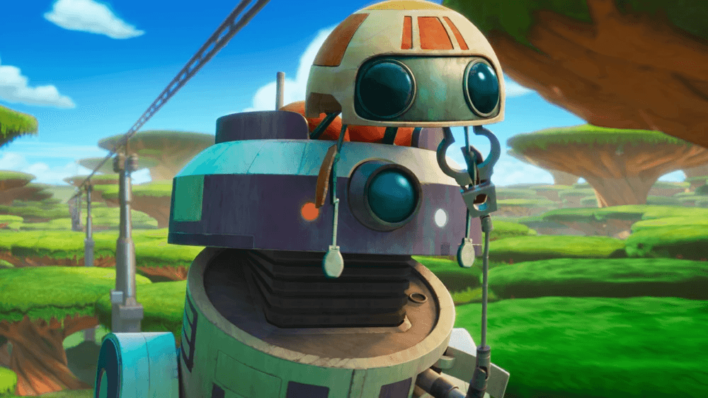 Les Aventures des Petits Jedi — "Entraide entre droïdes"