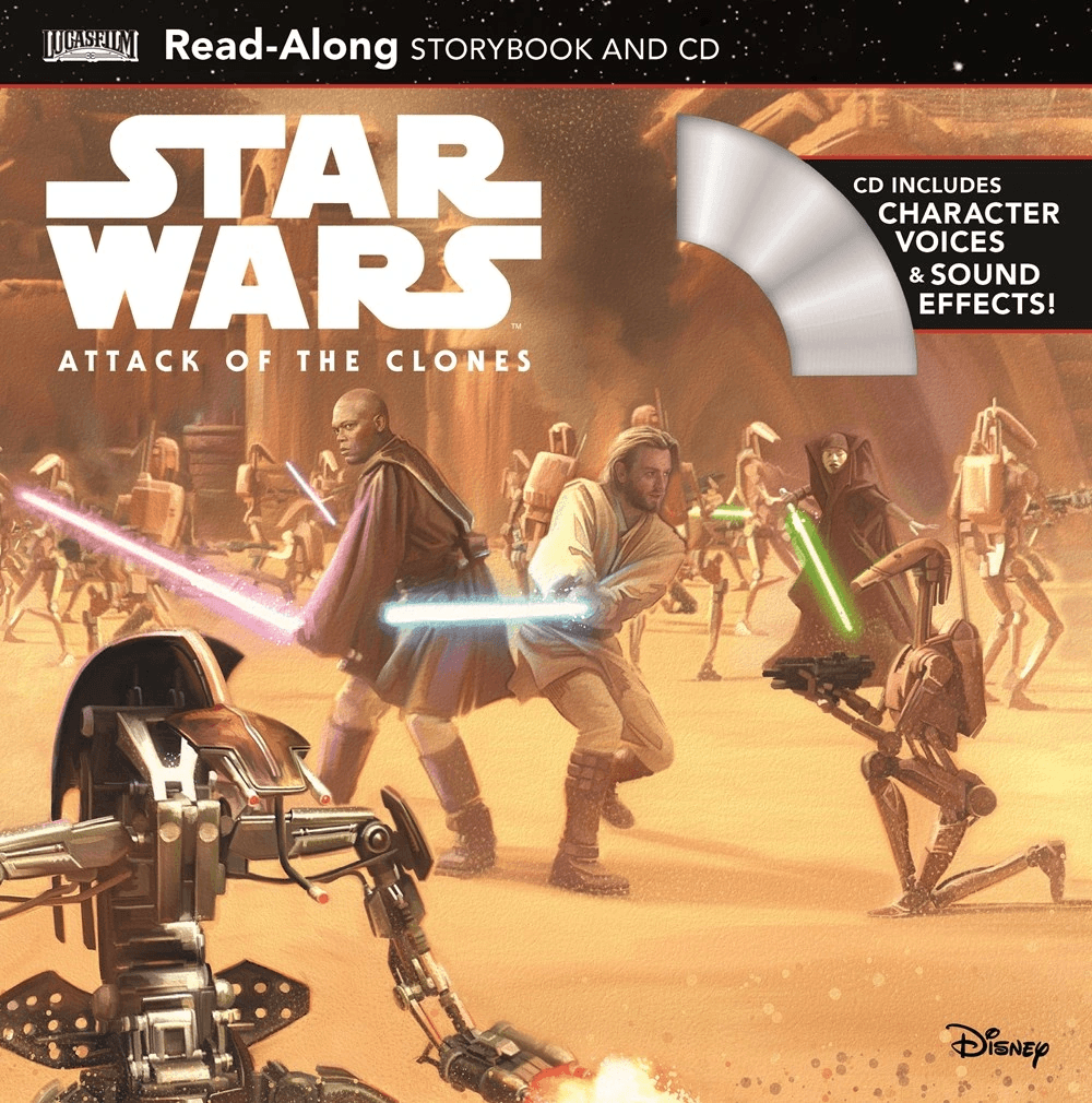 Attack of the Clones Read-Along Storybook and CD
